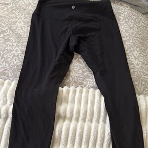 lululemon athletica Womens Black Leggings - Stretchy Active Bottom